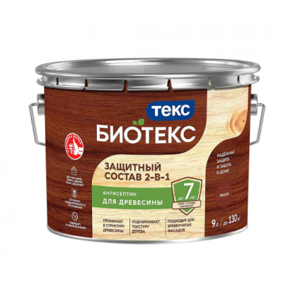 Защитный состав Биотекс классик 2 в 1 дуб (9л)
